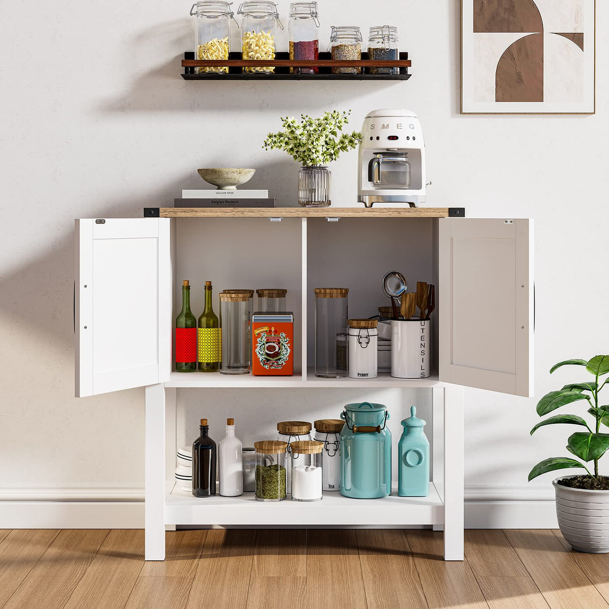 White Console Table I88721