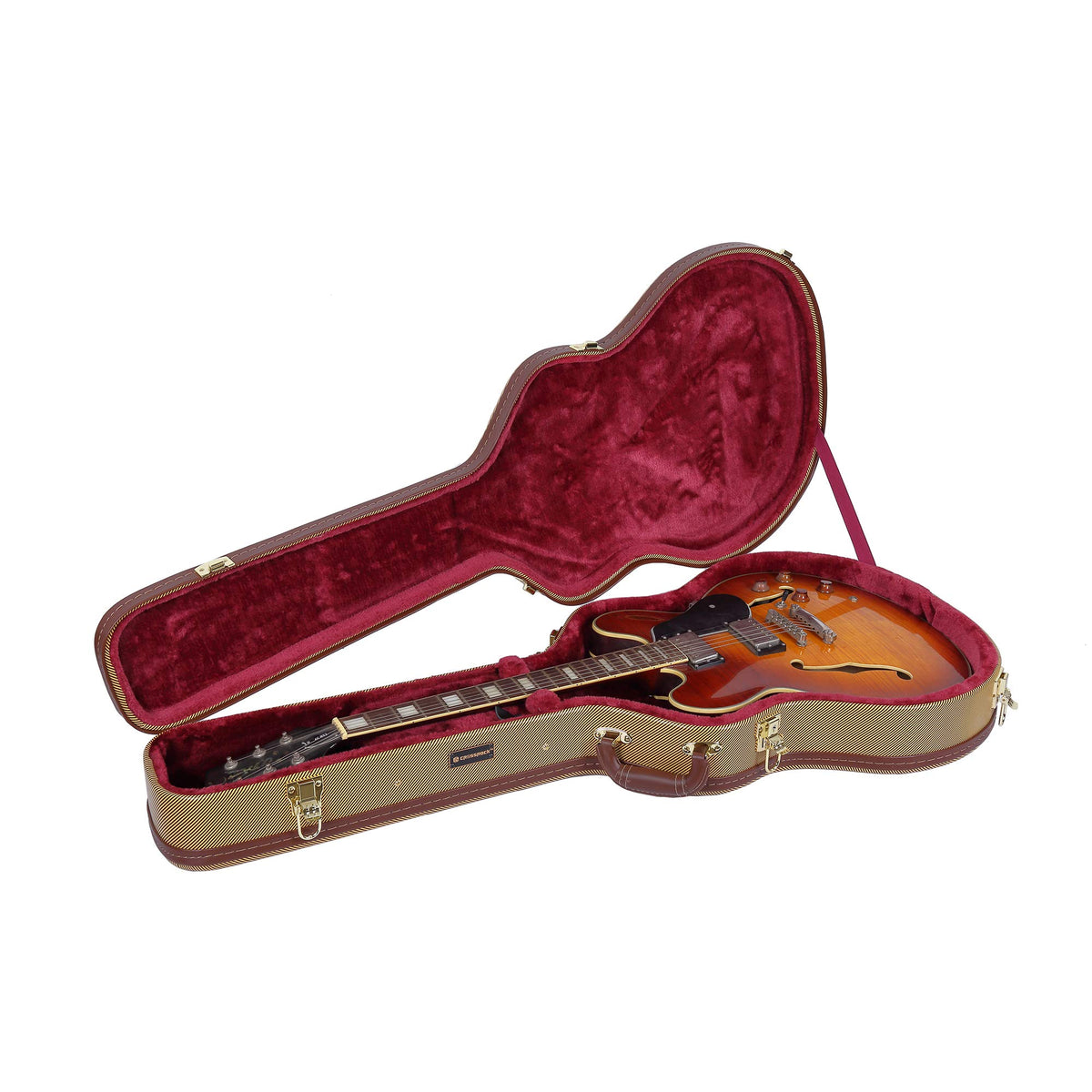 Wooden Guitar Case for 335 Style Semi-Hollow Electric Guitars L47345