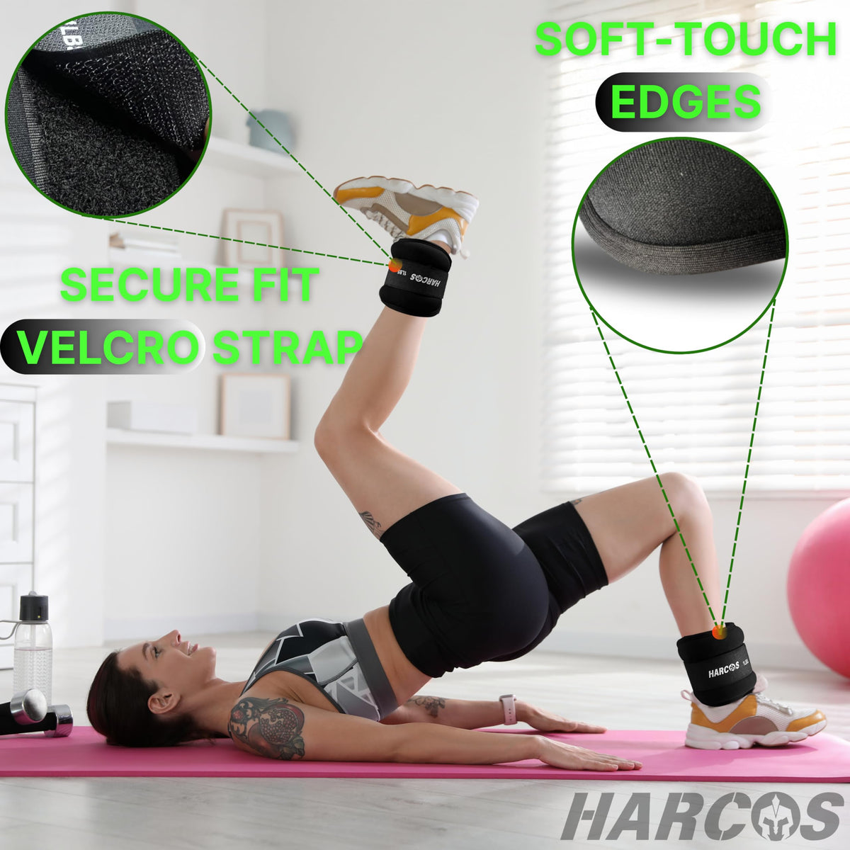 Adjustable Neoprene Ankle & Wrist Weights T616
