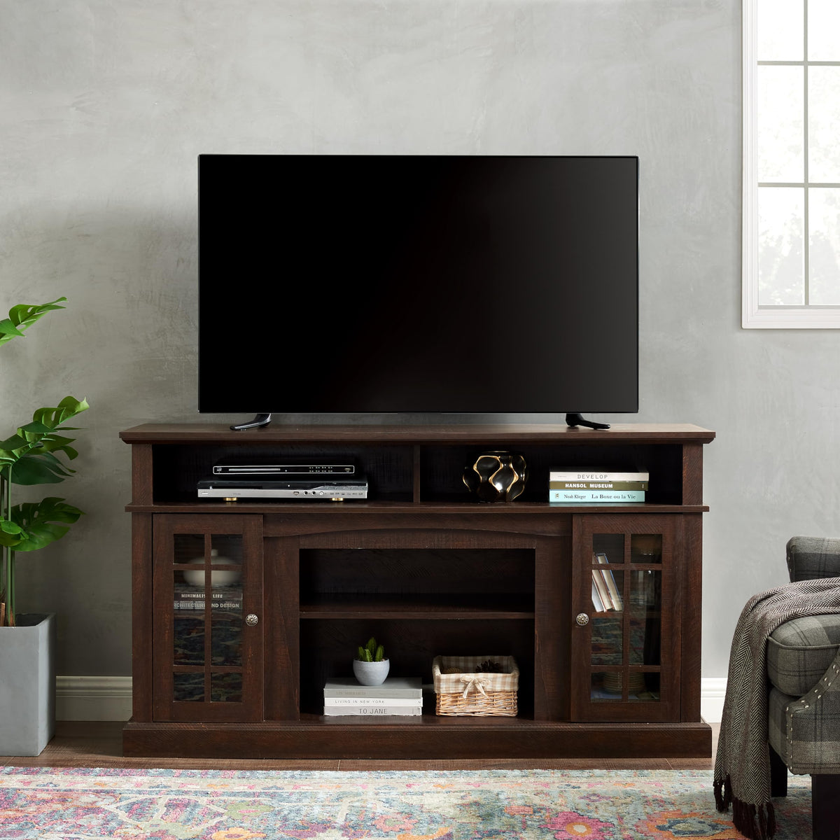 Espresso TV Media Stand with Storage F732848