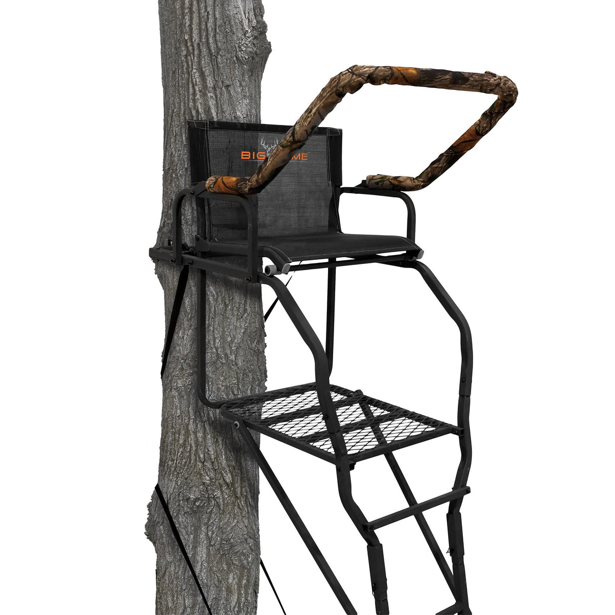 Ladder Treestand with Flip Back Seat X781