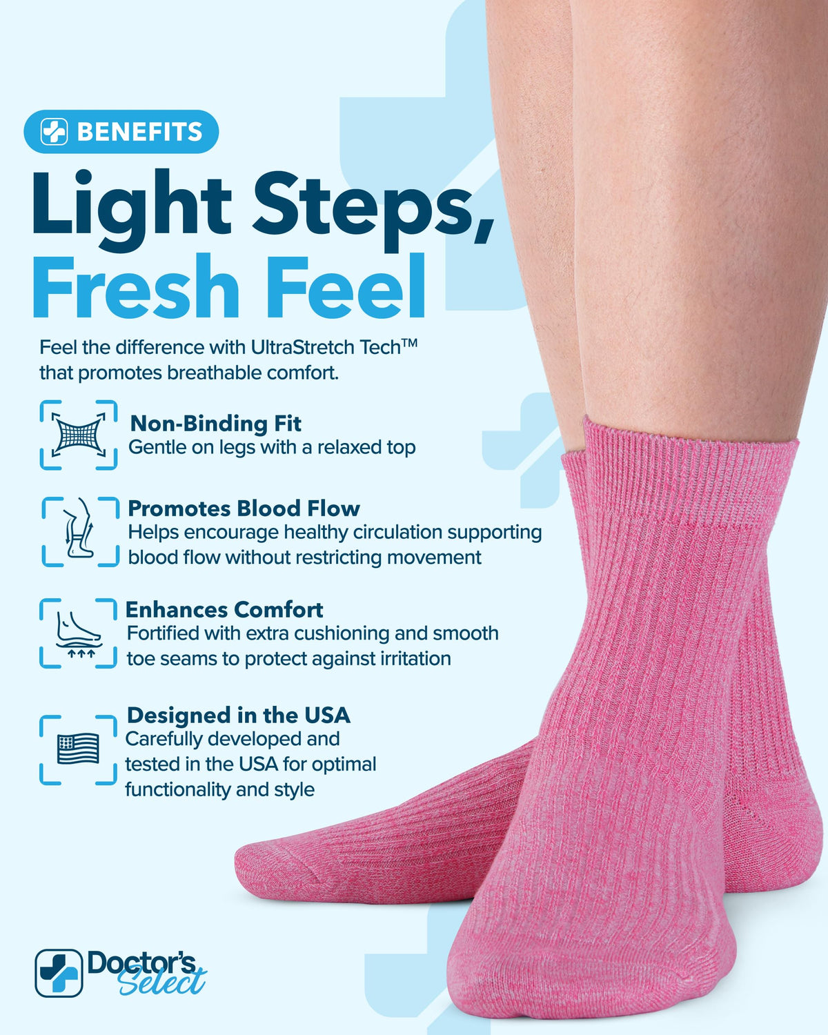 Bamboo Viscose Diabetic Socks 6 Pairs P175830