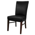 Bonded Leather Chair Set of 2 G897