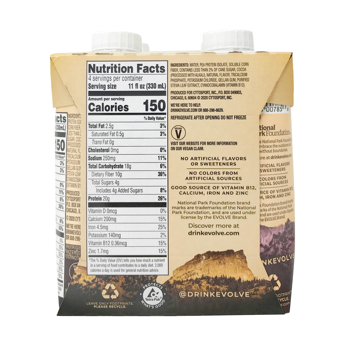 Protein Shake Mellow Mocha 11 Fl Oz 4 Pack R525