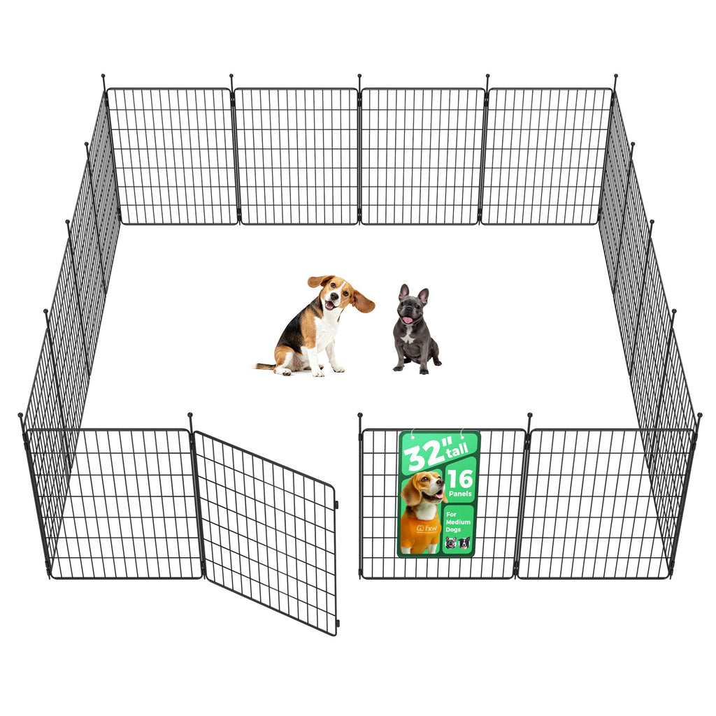 32" H 16 Panels Dog Playpen X95008