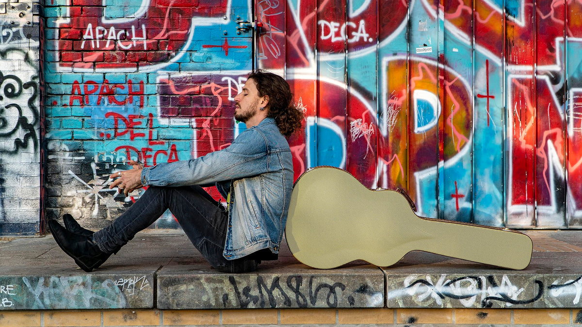 Wooden Guitar Case for 335 Style Semi-Hollow Electric Guitars L47345